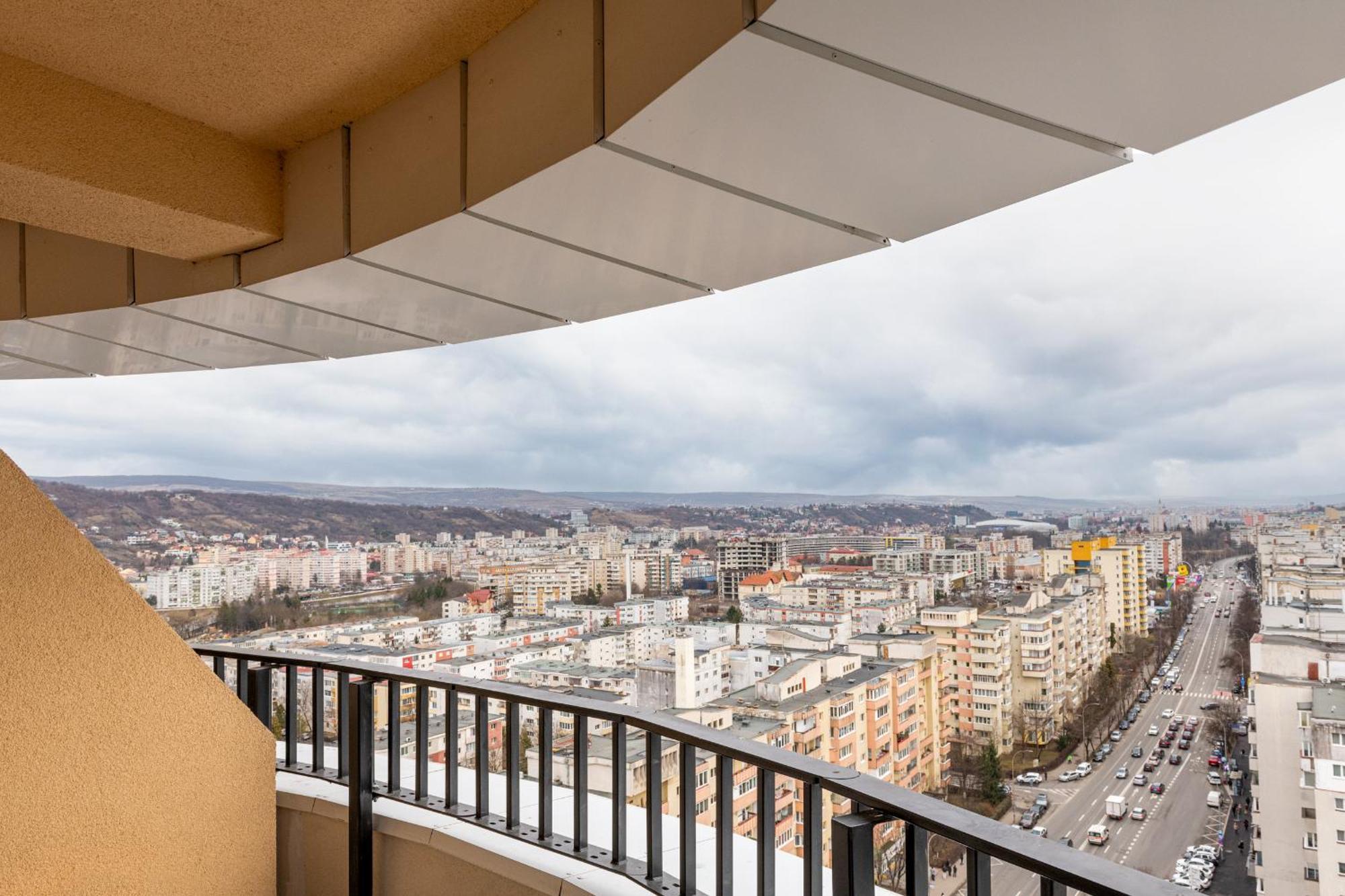 Boudoir Apartment City Tower - 15Th Floor Клуж-Напока Экстерьер фото